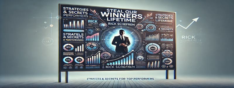 Rick Schefren – Steal Our Winners Lifetime